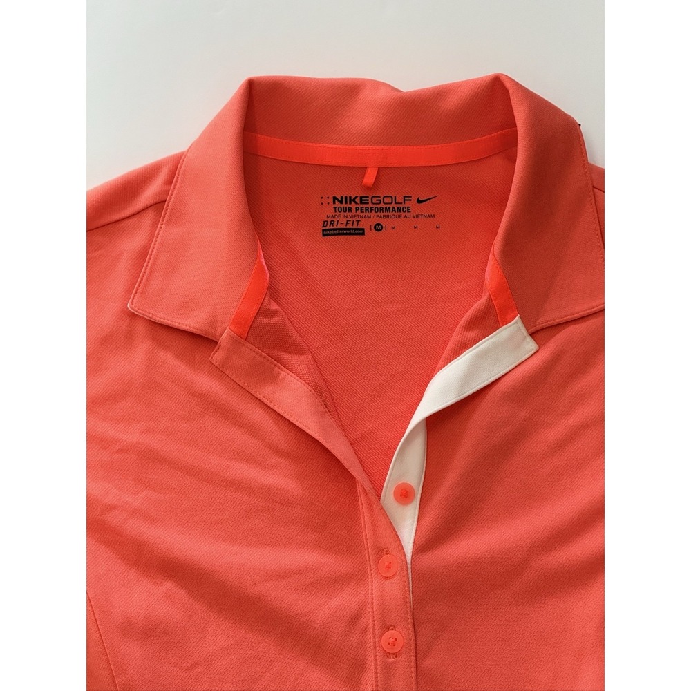 Nike Golf Tour Performance Dri-Fit Polo Women's Medium Short Sleeve - Picture 2 of 6